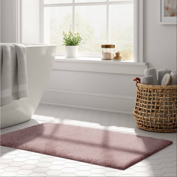 Threshold Bath 2 X 34 Bath Rug Light Mauve Threshold Signature